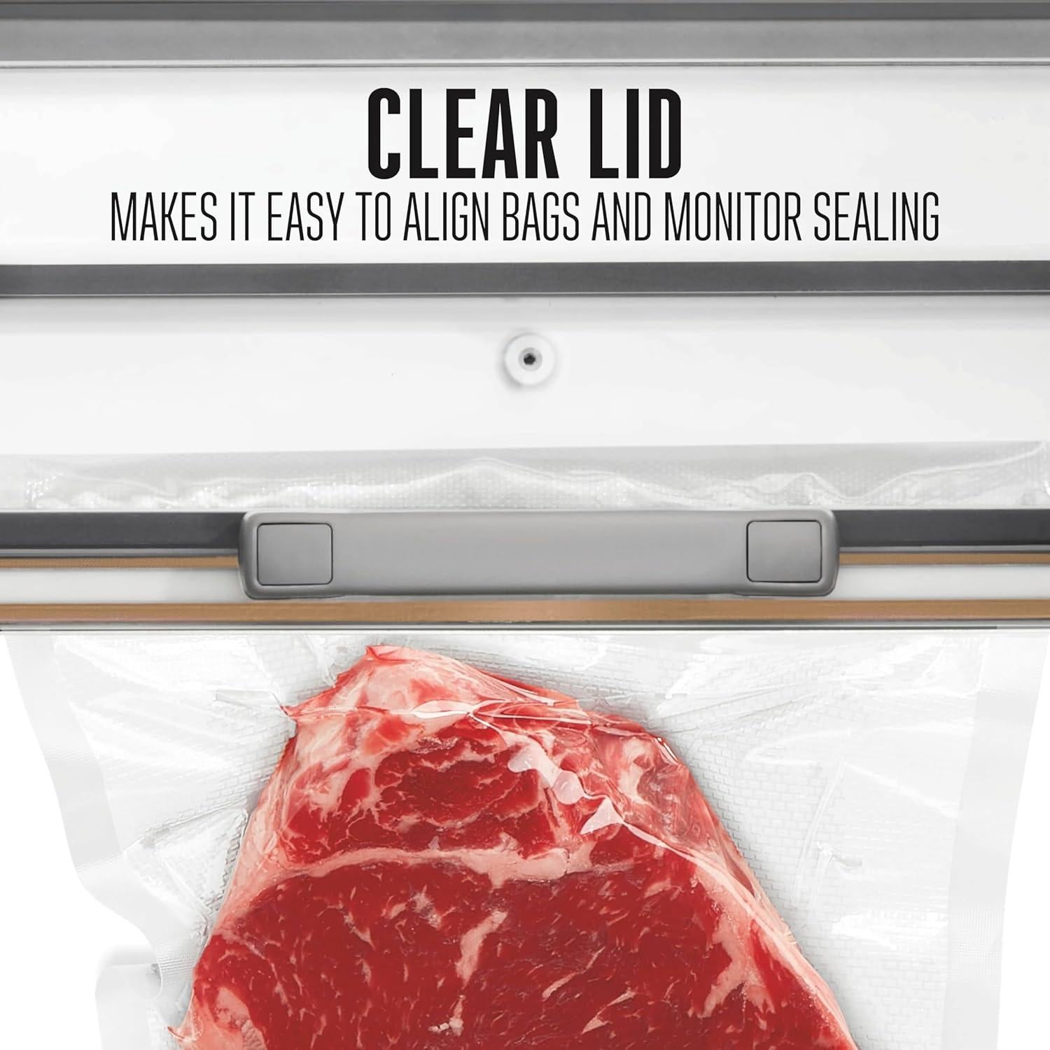 Selladora al Vacío Weston Pro 1400, 720W, Acero Inoxidable