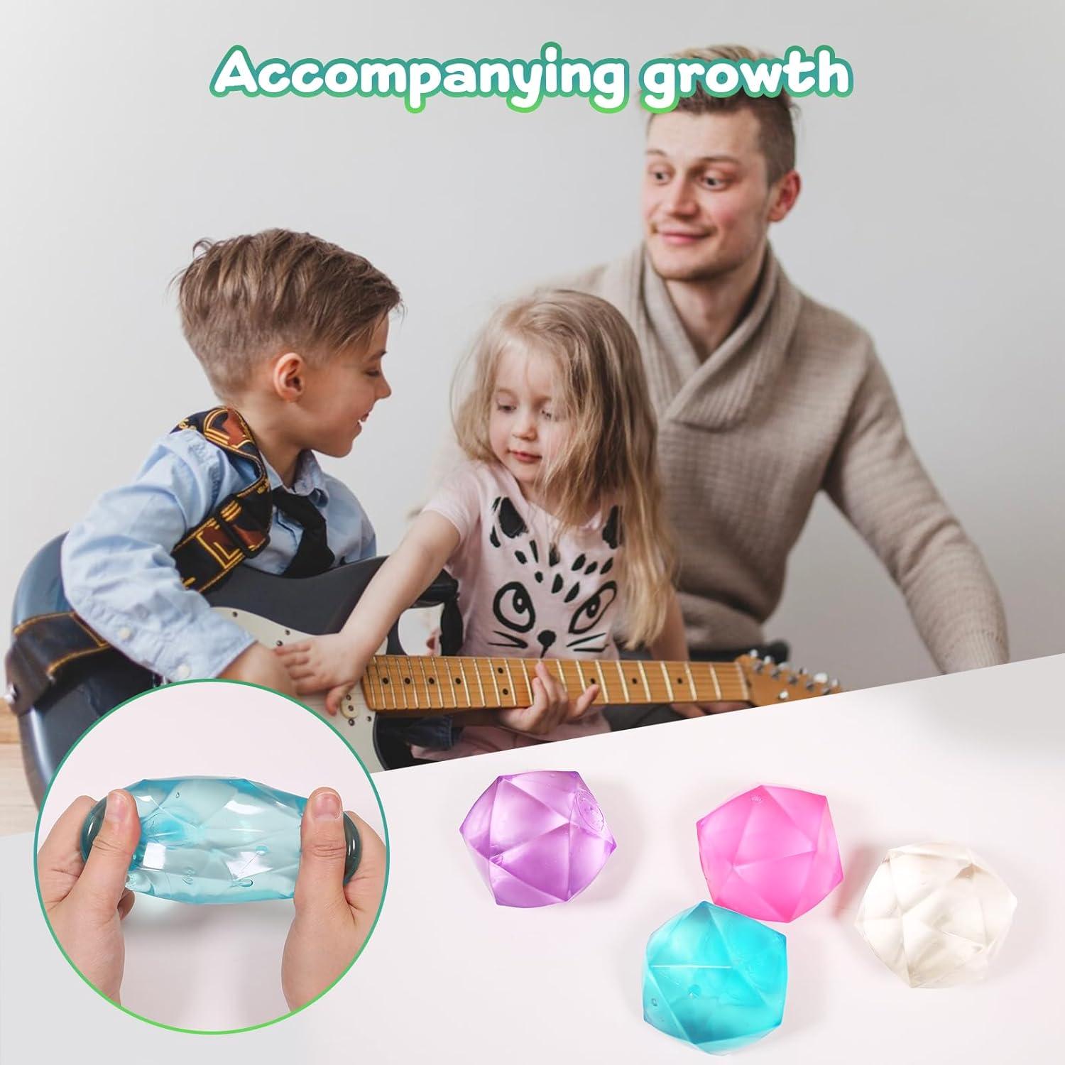 Pelotas Antiestrés de Hielo Masonería - 6,22 cm - Azul