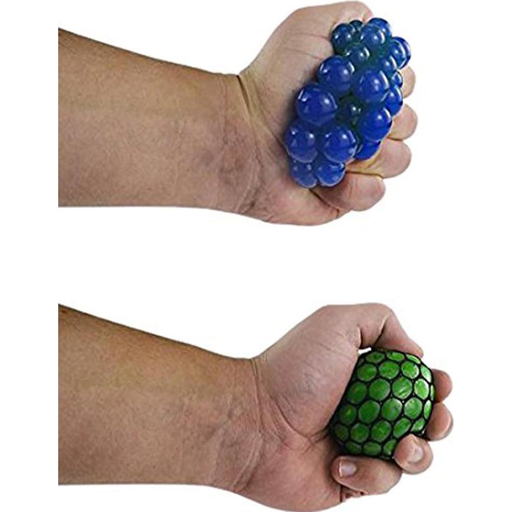 Pelotas de Alivio de Estrés Bingole 4PCS Malla 5cm