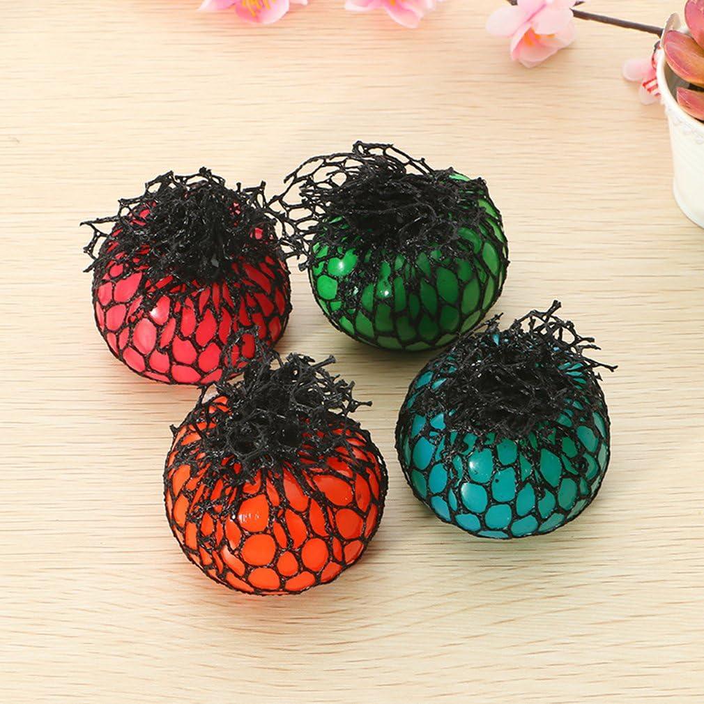 Pelotas de Alivio de Estrés Bingole 4PCS Malla 5cm