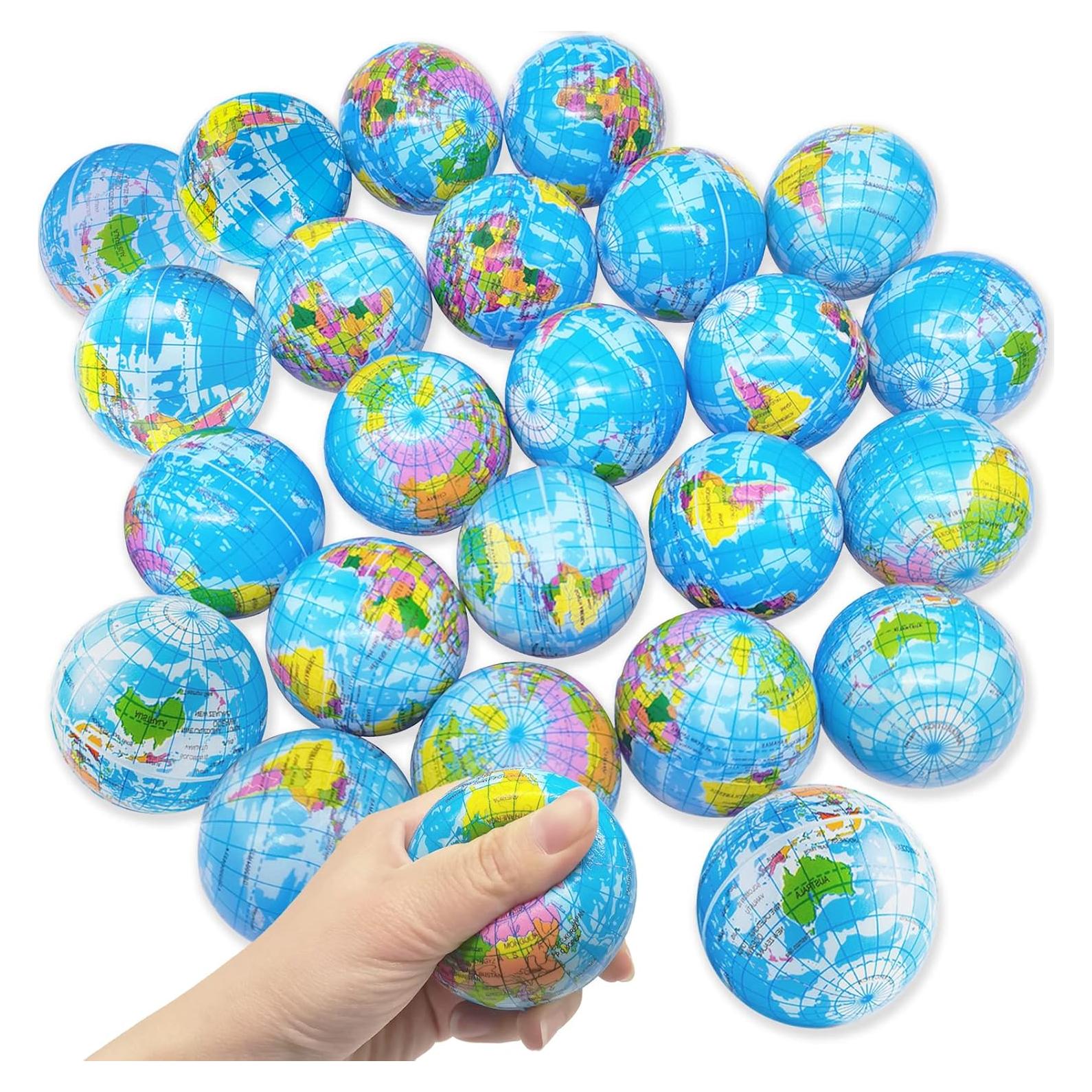 24 Pelotas de Squeeze Globo Jizvxe 6.35 cm Alivio Estrés