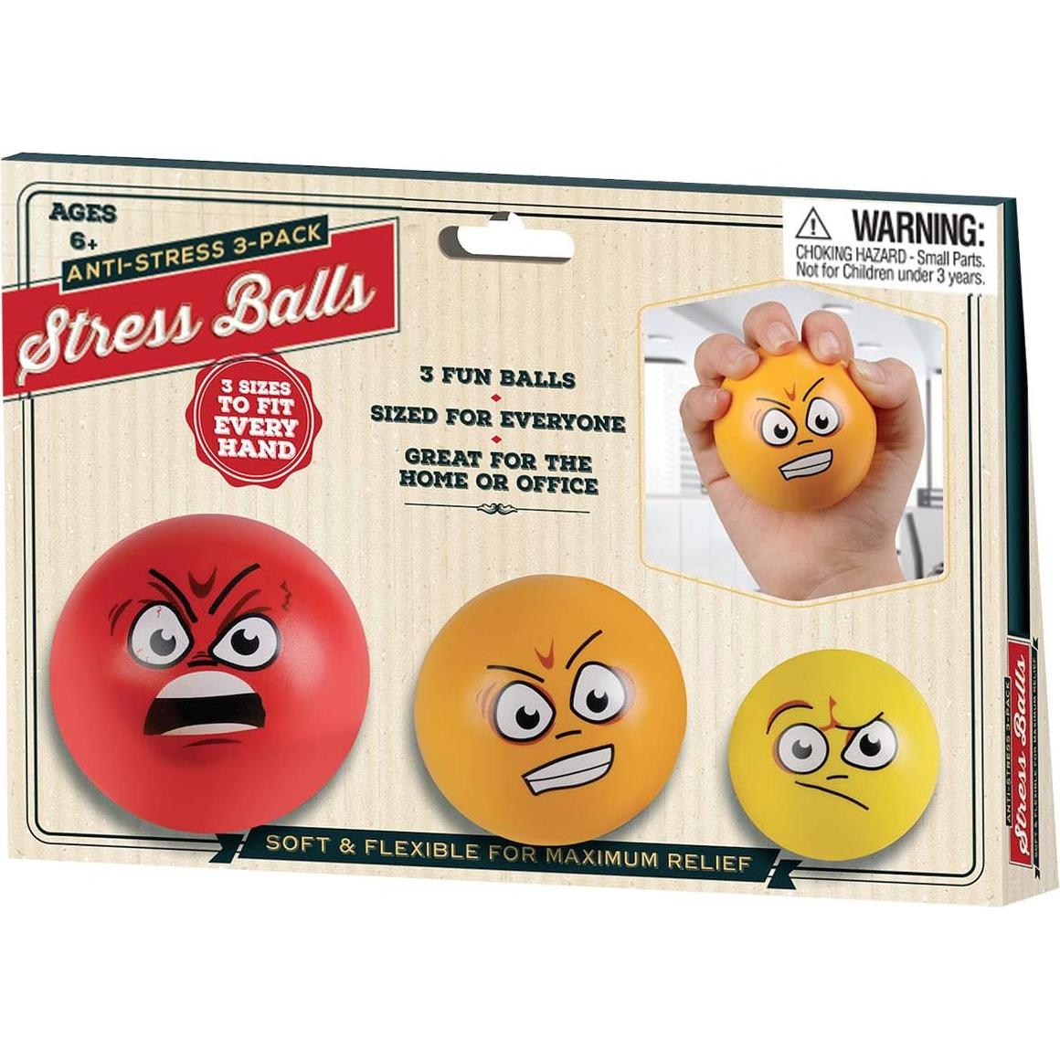 Paquete de 3 Pelotas Antiestrés Perfect Life Ideas