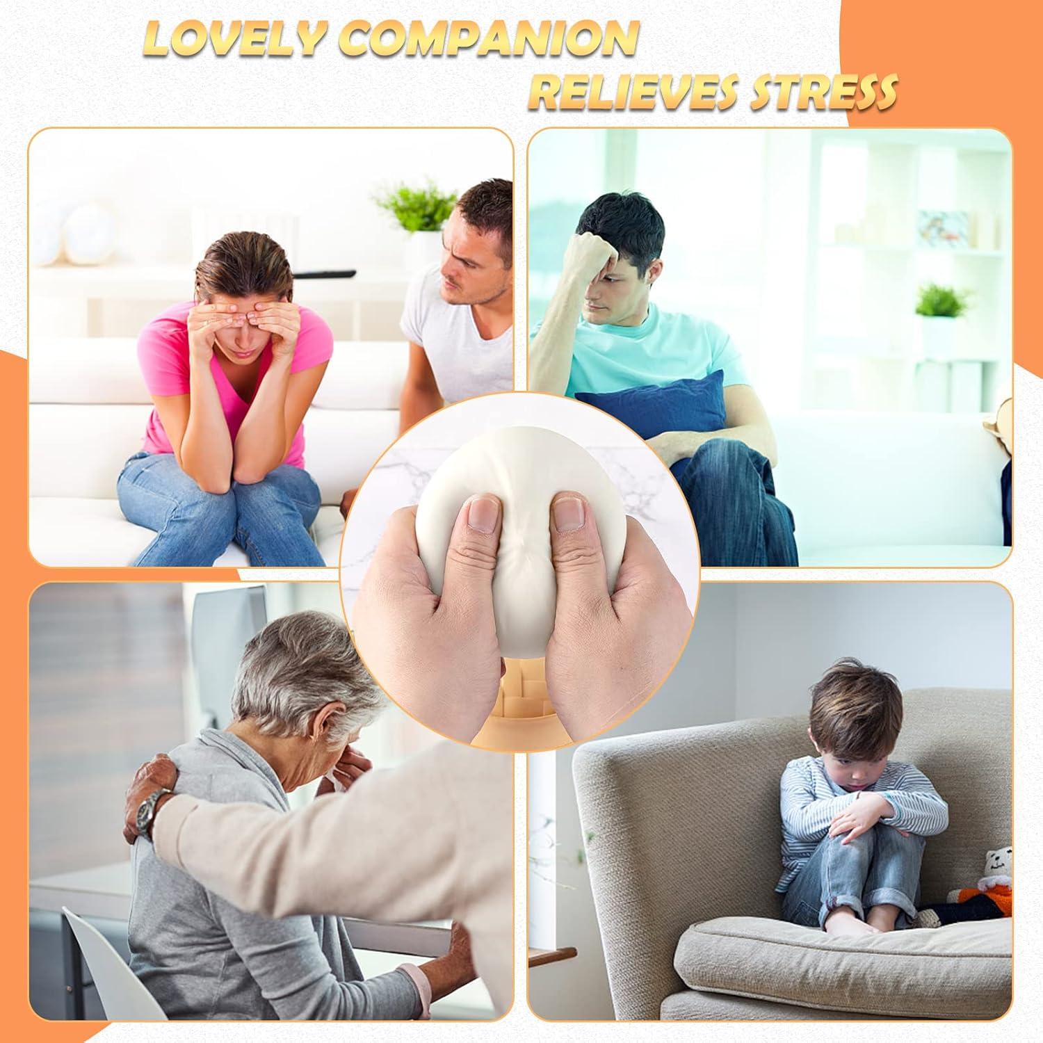 Pelota Antiestrés Squishy Dumpling GuTiQuanjj 10x10 cm