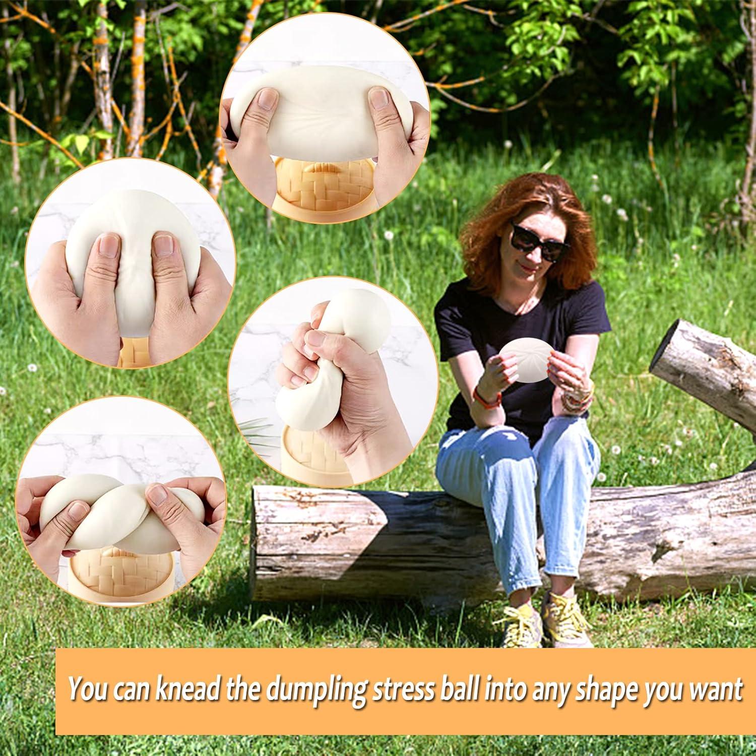 Pelota Antiestrés Squishy Dumpling GuTiQuanjj 10x10 cm