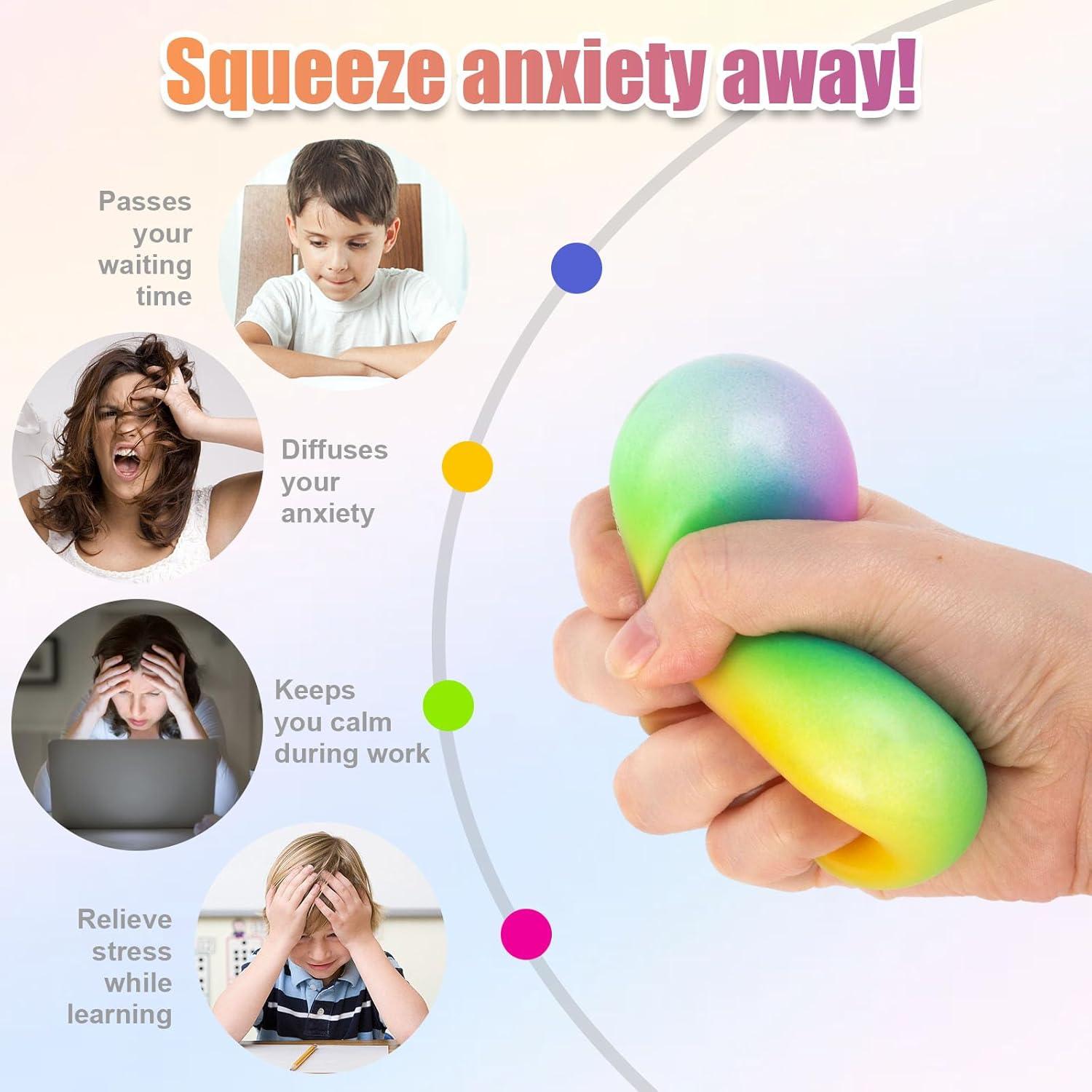 Pelotas Antiestrés LovesTown 5 PCS Juguetes Sensoriales