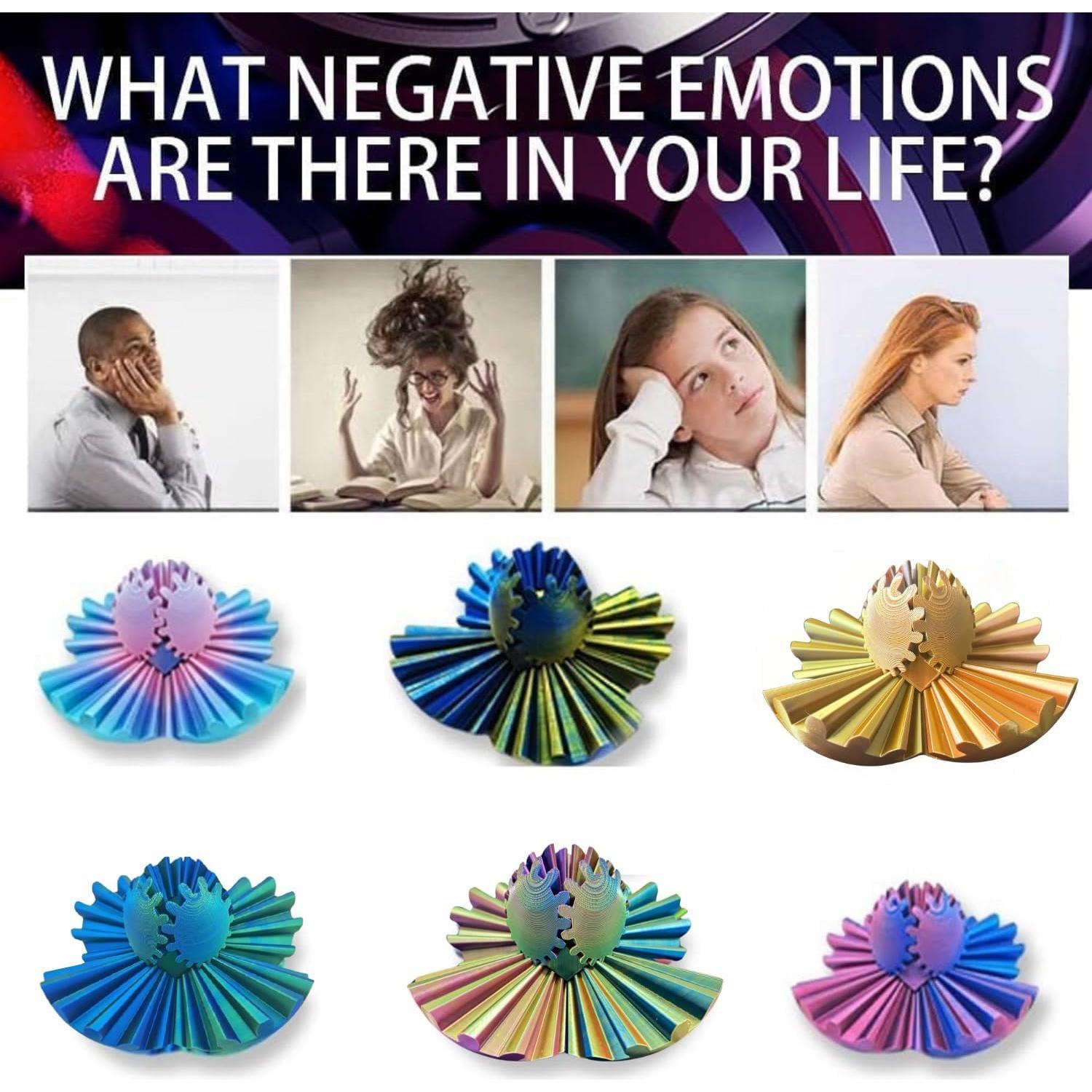 Bola de Engranaje Antiestrés ULTHOOL 10,67 cm Oro Rosa