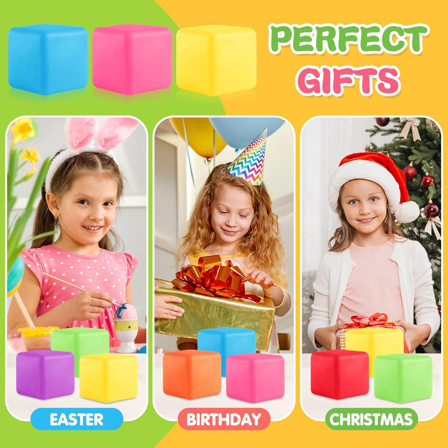 Set de 4 Pelotas Fidget Antiestrés Viroucal 6,35 cm