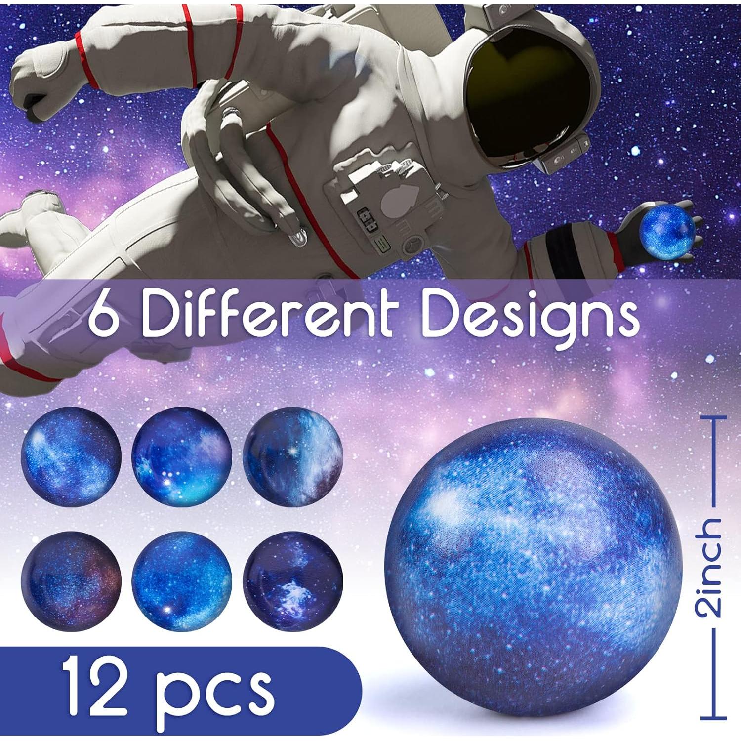 Pelotas de Estrés AMOR PRESENT 12PCS Espacial 5,08 cm