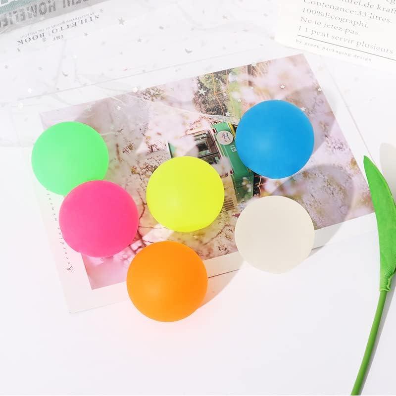 6 Bolas Antiestrés Hofimeta 6,1 cm Alivio Estrés Juguete