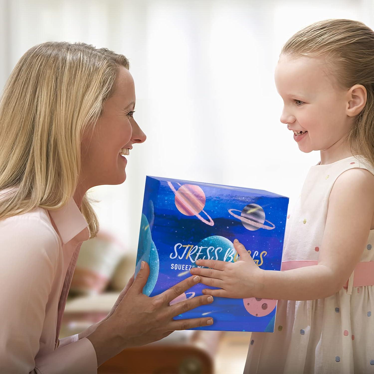 Pelotas Antiestrés LovesTown 12PCS 5cm Espacio Galaxia