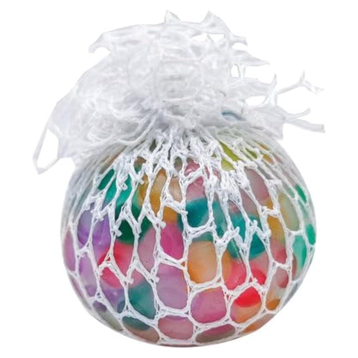 Pelotas Antiestrés de Malla Raymond Geddes - 12 Unidades Coloridas