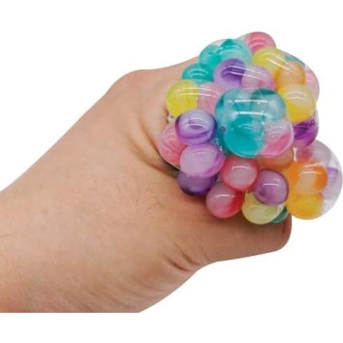 Pelotas Antiestrés de Malla Raymond Geddes - 12 Unidades Coloridas