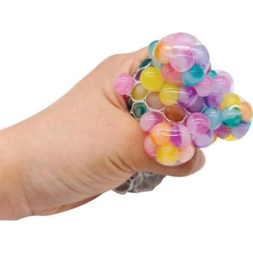 Pelotas Antiestrés de Malla Raymond Geddes - 12 Unidades Coloridas