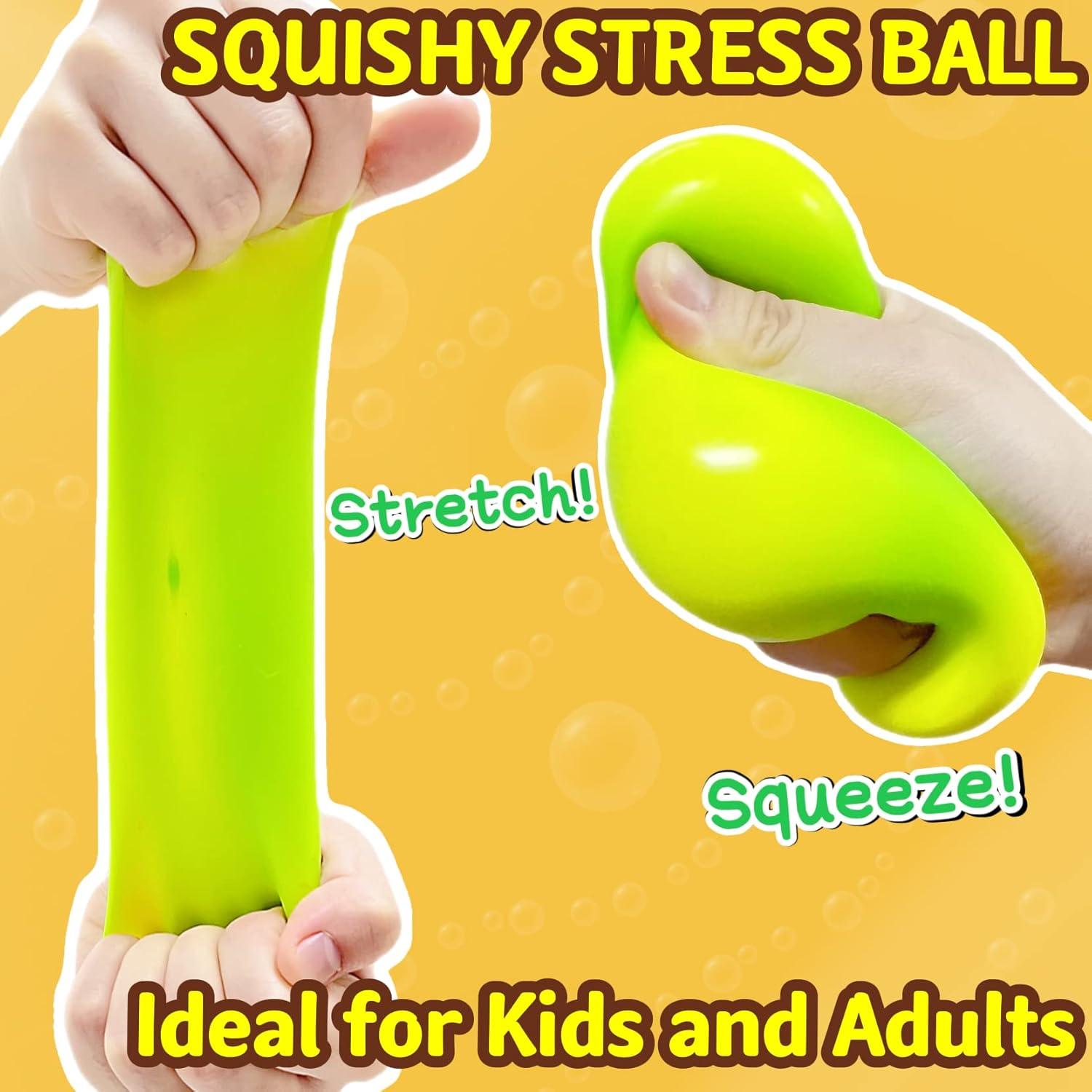 Pelota Antiestrés Kawaite Verde Squishy 6cm Alivio Ansiedad