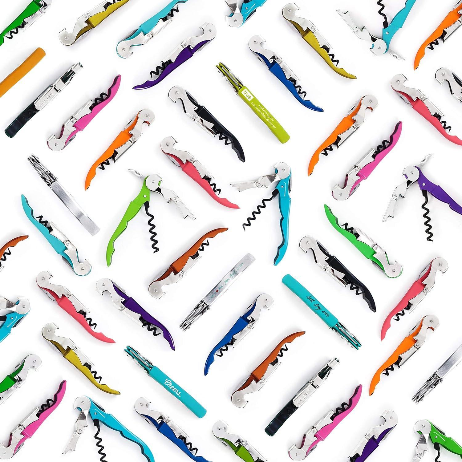 Sacacorchos Doble Bisagra True de Acero Inoxidable