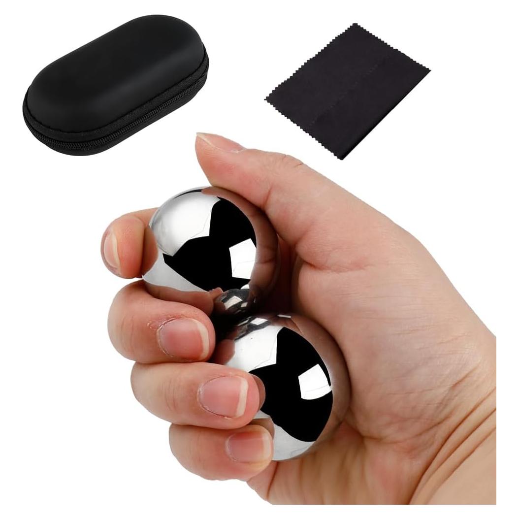 Bolas Baoding Phaicoilo para Mano 3.51 cm Acero Inoxidable