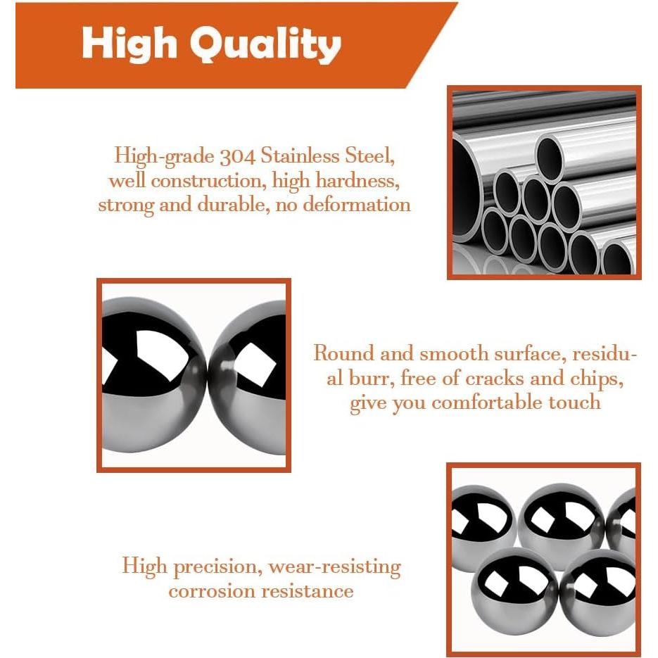 Bolas Baoding Phaicoilo para Mano 3.51 cm Acero Inoxidable