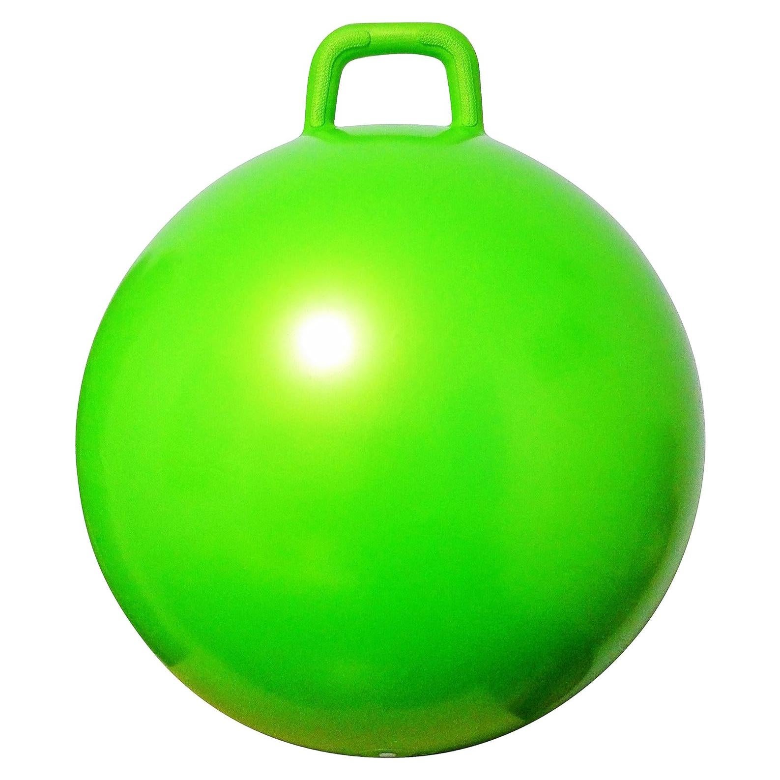 Pelota Saltarina AppleRound 50cm Verde con Bomba para Niños 7-10 años
