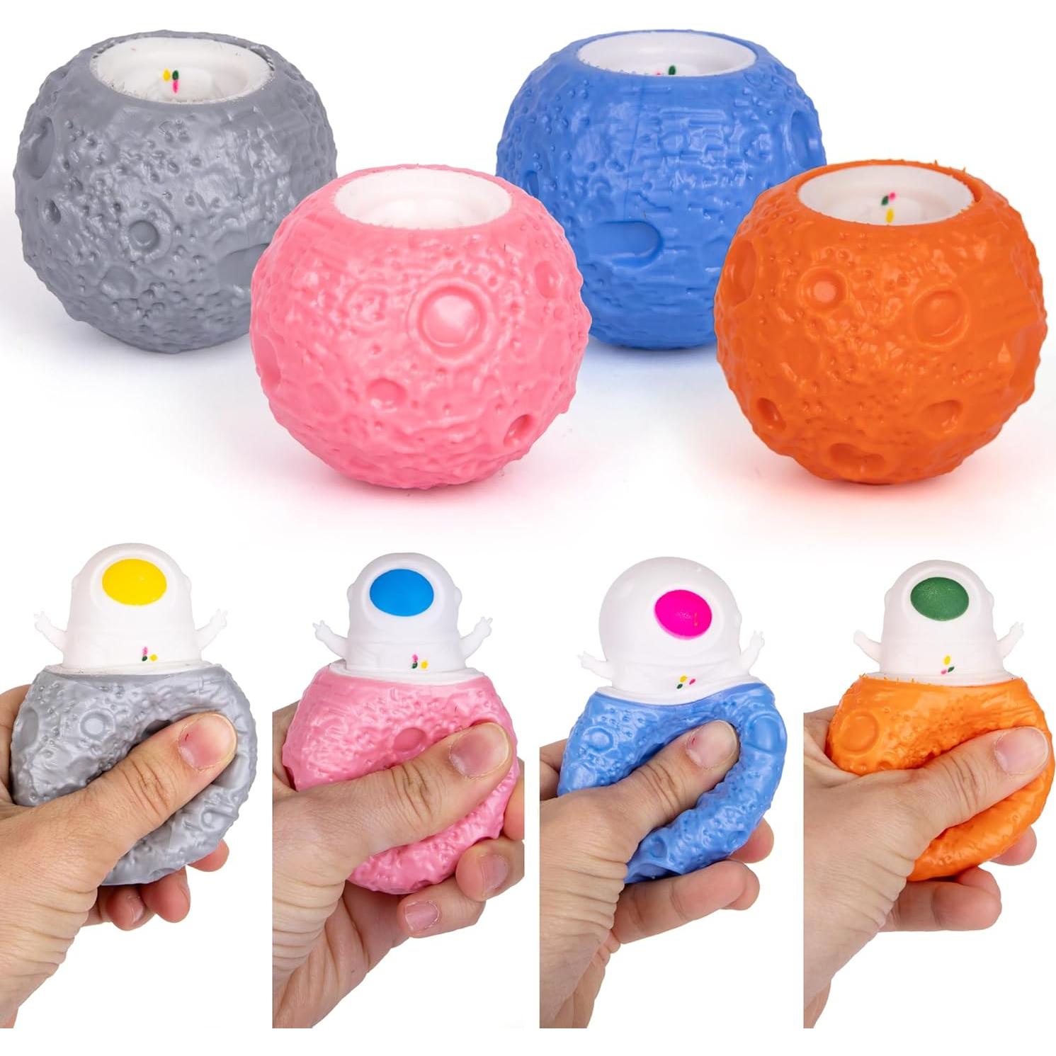 Set de 12 Juguetes Antiestrés Astronauta ArtCreativity