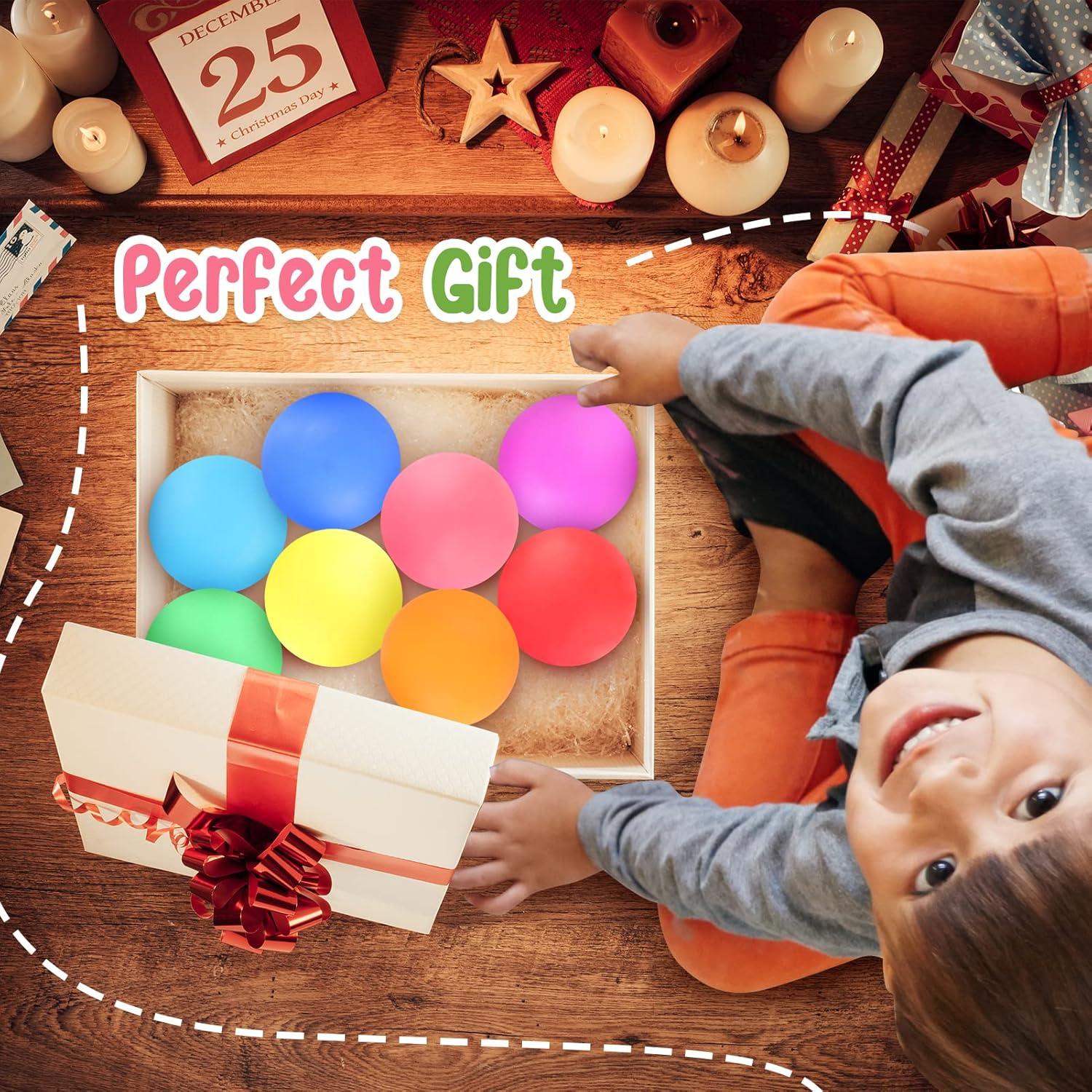 Pelotas Antiestrés Zaxideel 8 Pack 6.35 cm Alivio Ansiedad