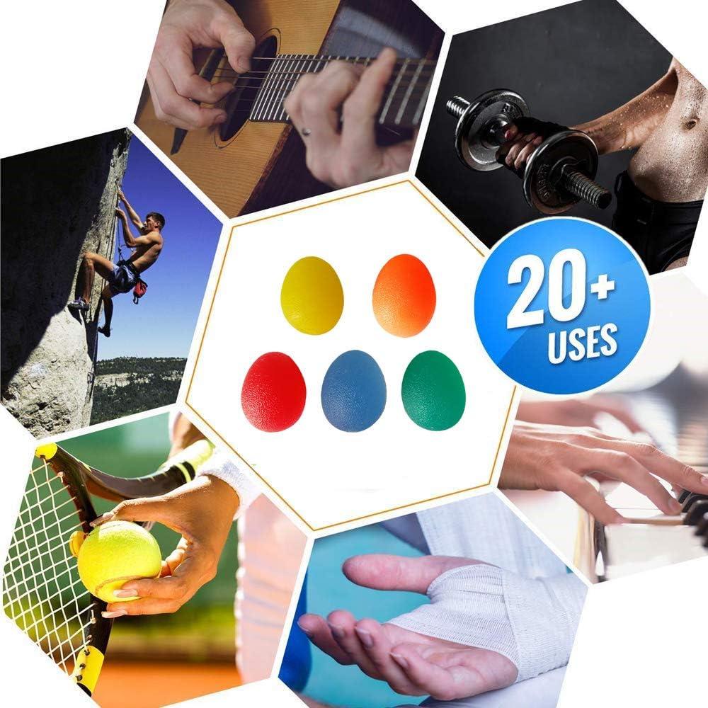 Bolas de Squeeze GAZATO para Terapia de Mano - 5 Resistencias