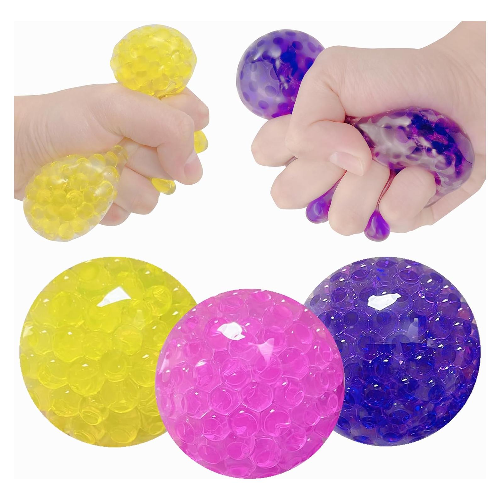 Pelotas Antiestrés ZTATU - Paquete de 3, Alivio Estrés Adultos