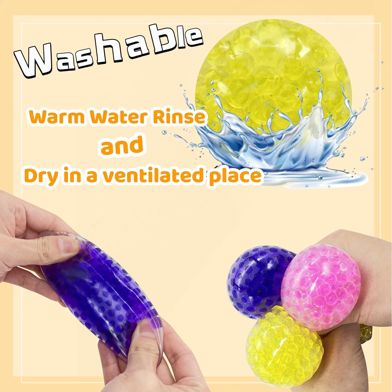 Pelotas Antiestrés ZTATU - Paquete de 3, Alivio Estrés Adultos