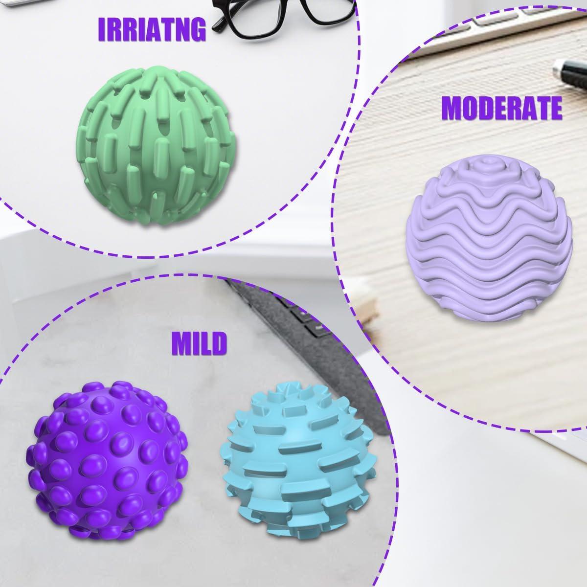 Juguetes Antiestrés Mity Rain 8 Piezas Silicona Magnética