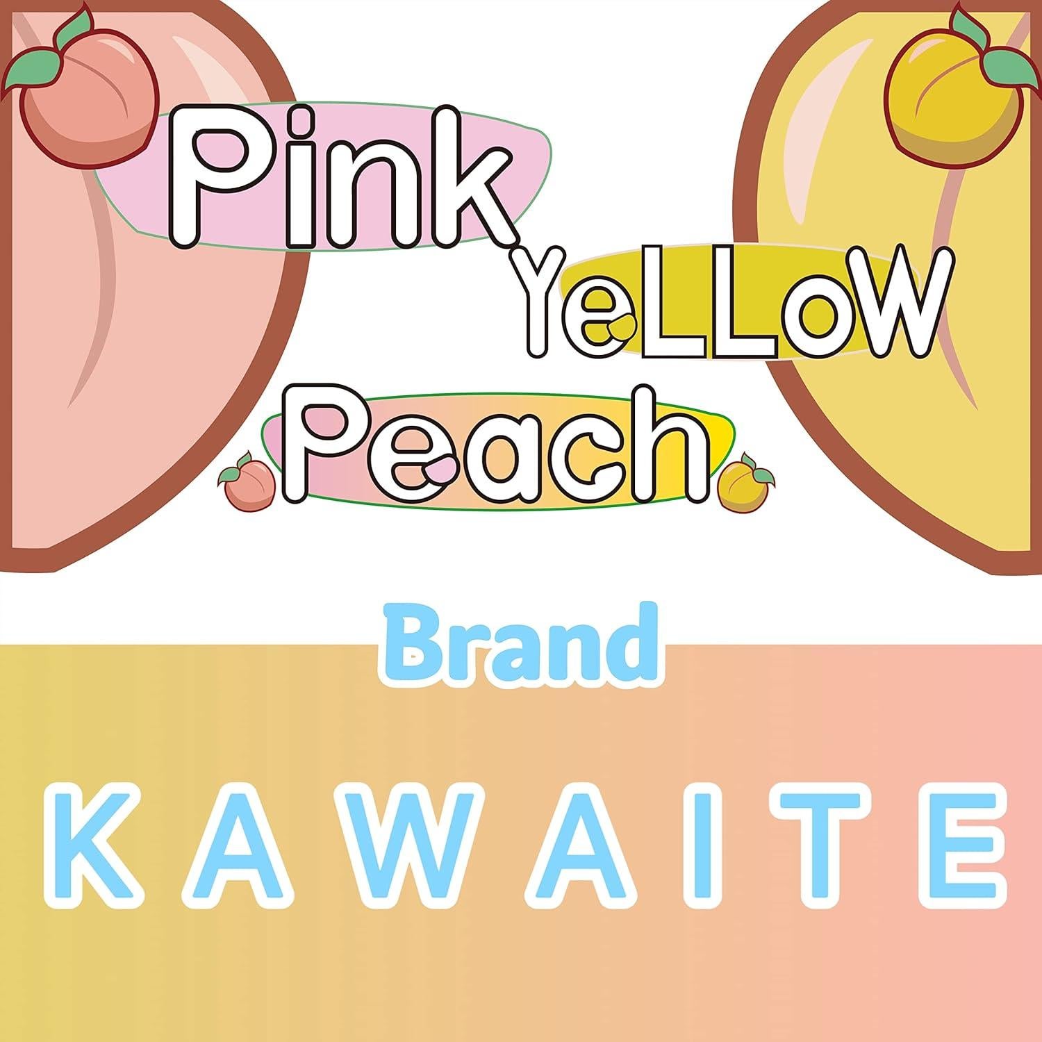 Paquete de 2 Pelotas de Estrés Kawaite Durazno 14,99 cm