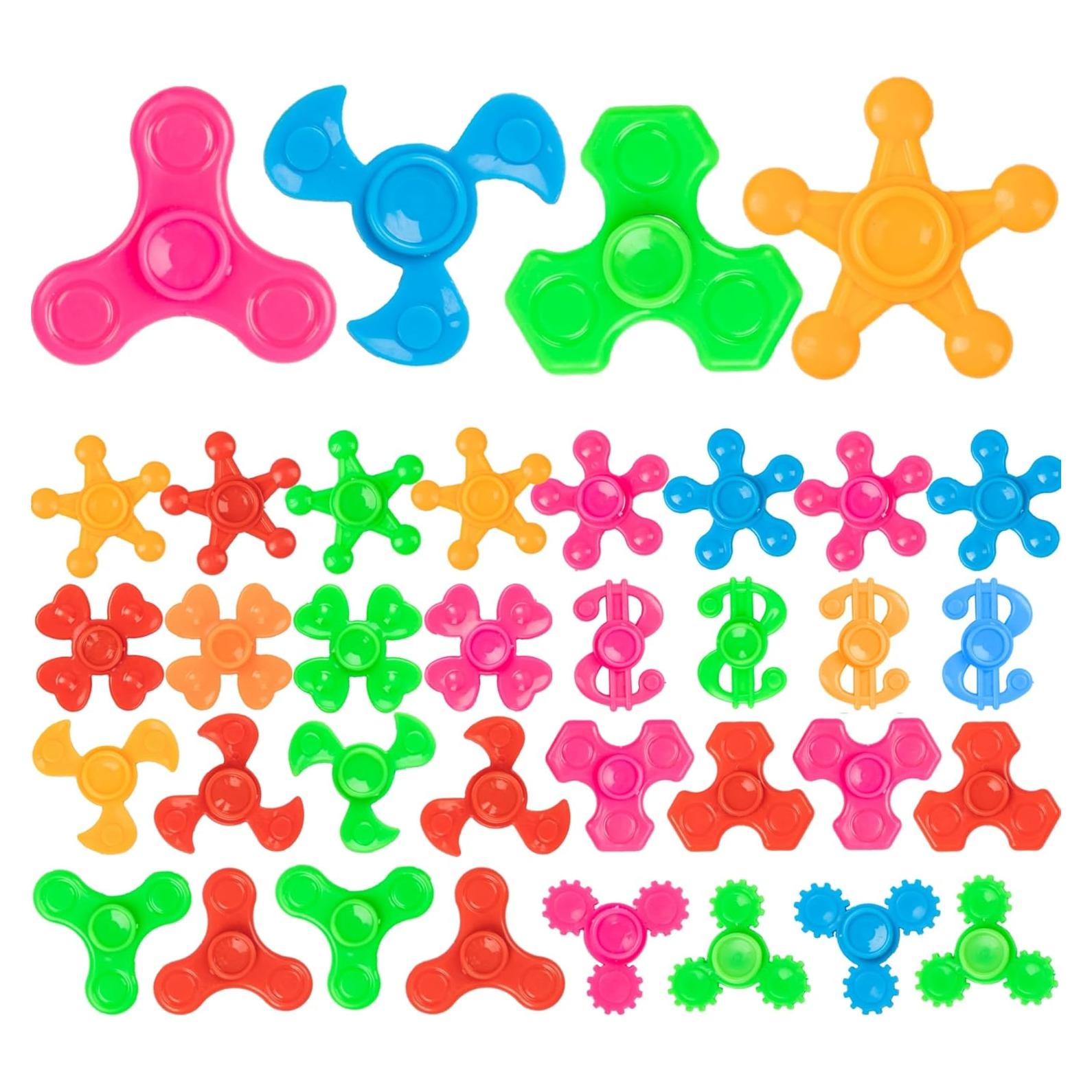 24 Mini Spinners Antiestrés Coloridos KUANG LAN TOYS