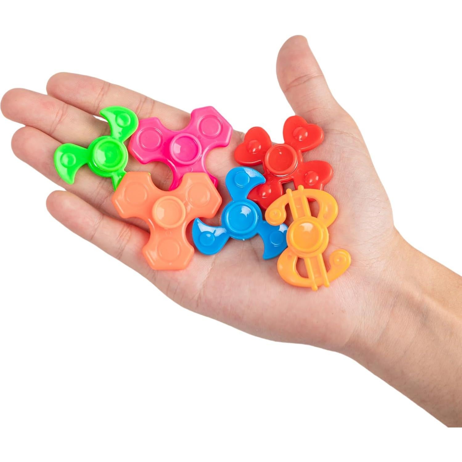 24 Mini Spinners Antiestrés Coloridos KUANG LAN TOYS