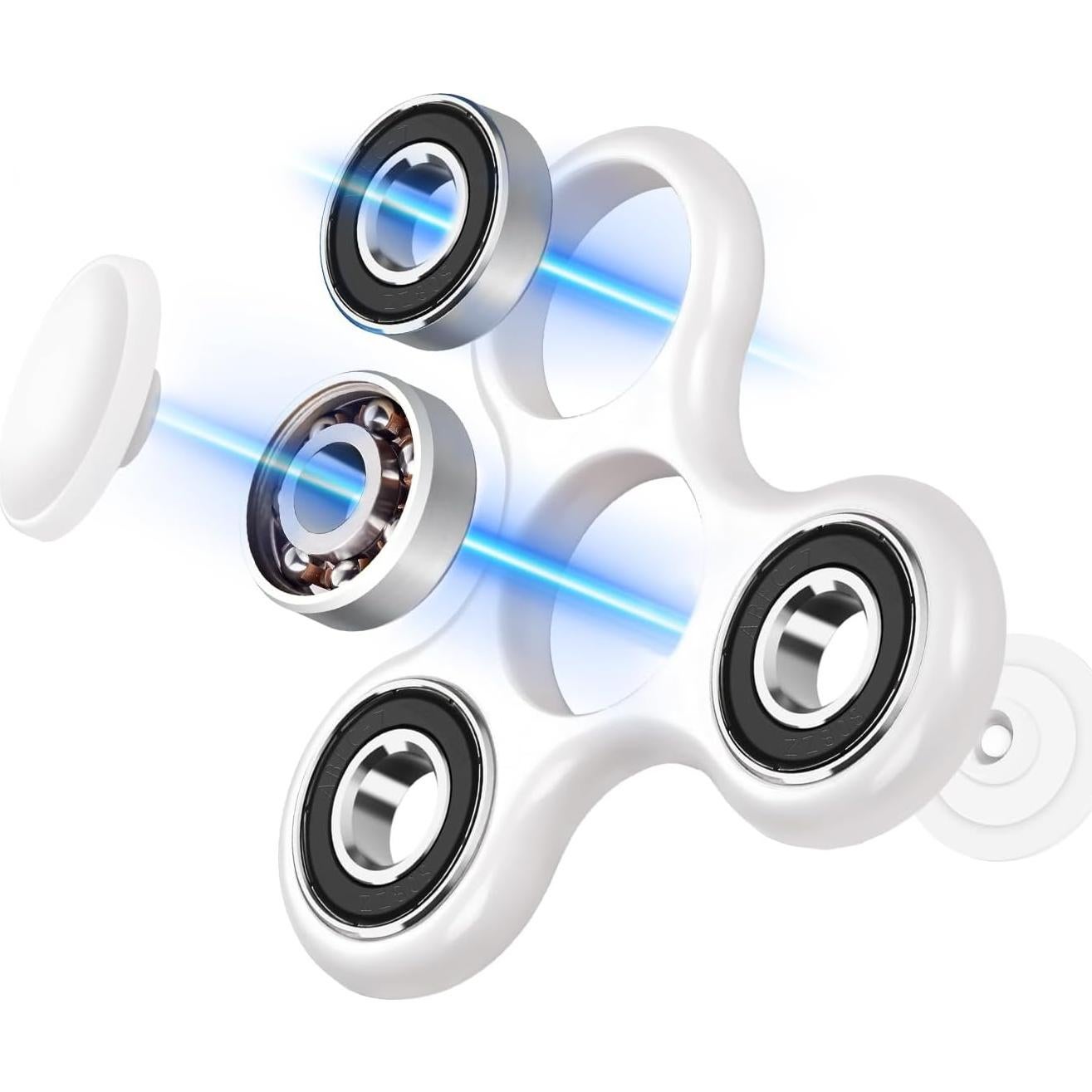 Spinner Fidget SCIONE Blanco 1 Pack Juguete Sensorial