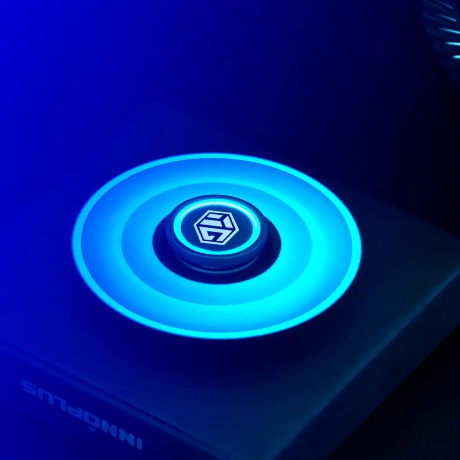 Fidget Spinner INNÔPLUS Metal Luz Luminosa Antiestrés
