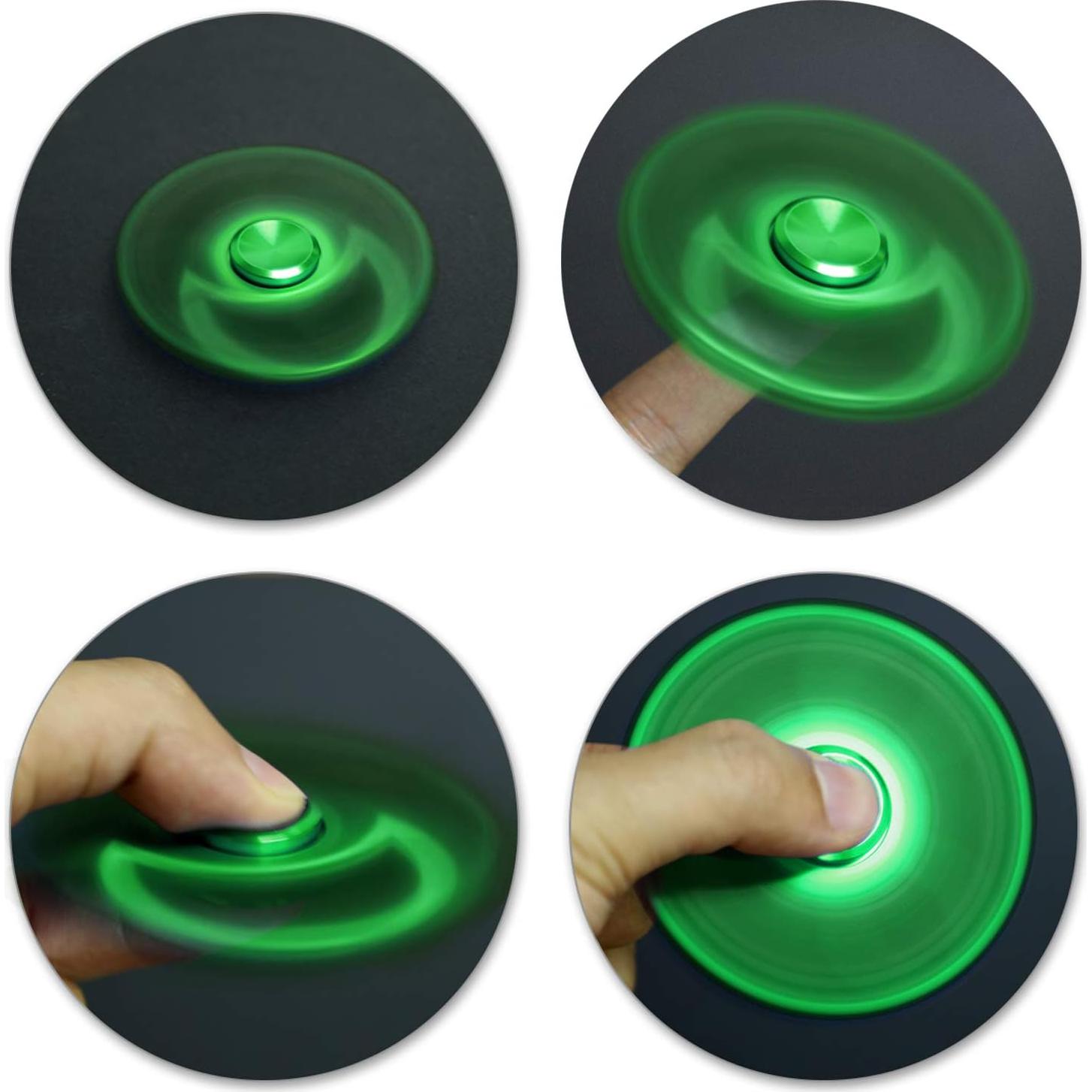 Fidget Spinner ATESSON Metal Aluminio 12,7 cm Antiestrés