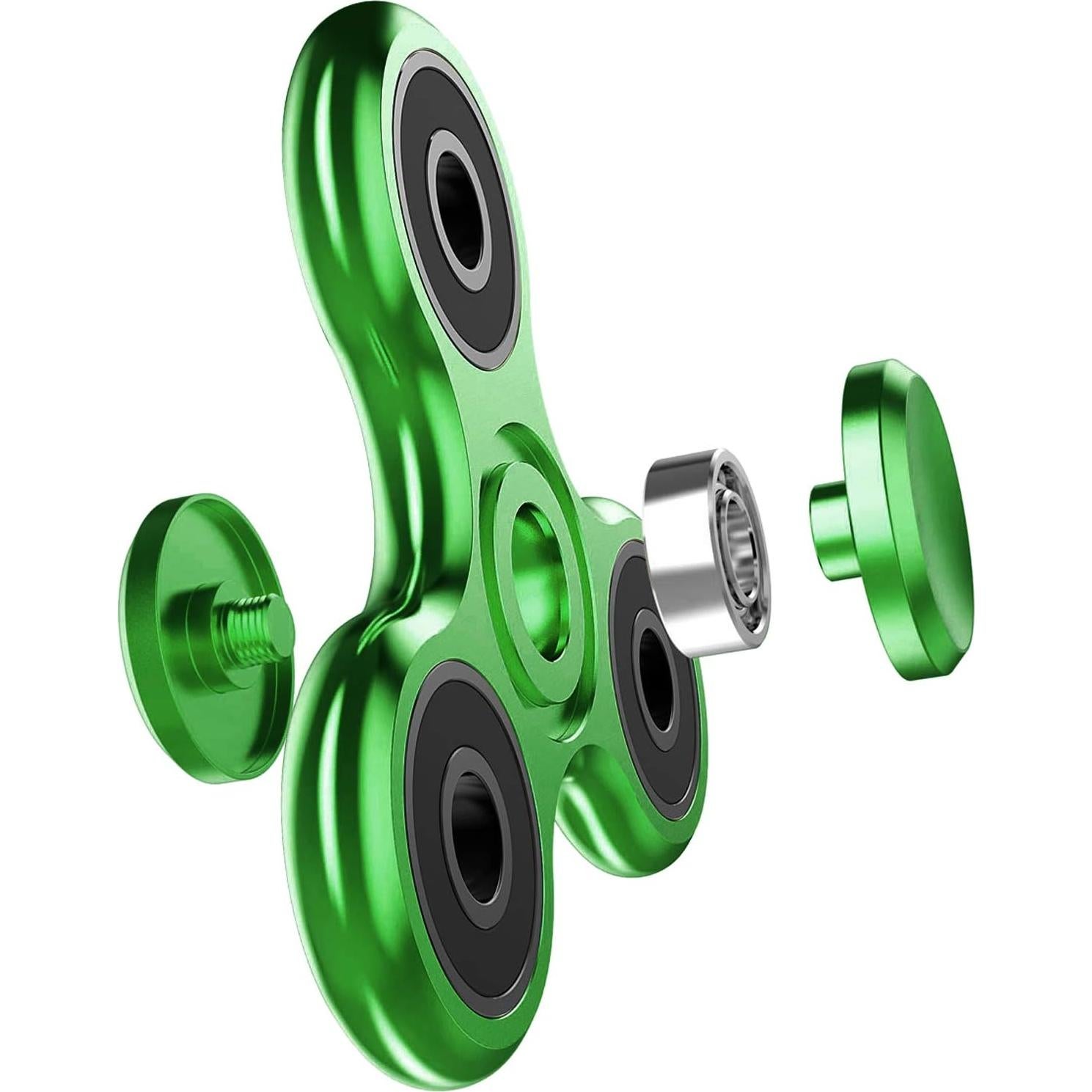 Fidget Spinner ATESSON Metal Aluminio 12,7 cm Antiestrés