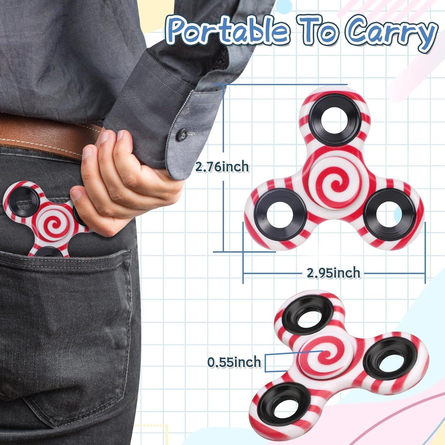 Paquete de 12 Spinners Fidget Mechaniker Alivio Estrés