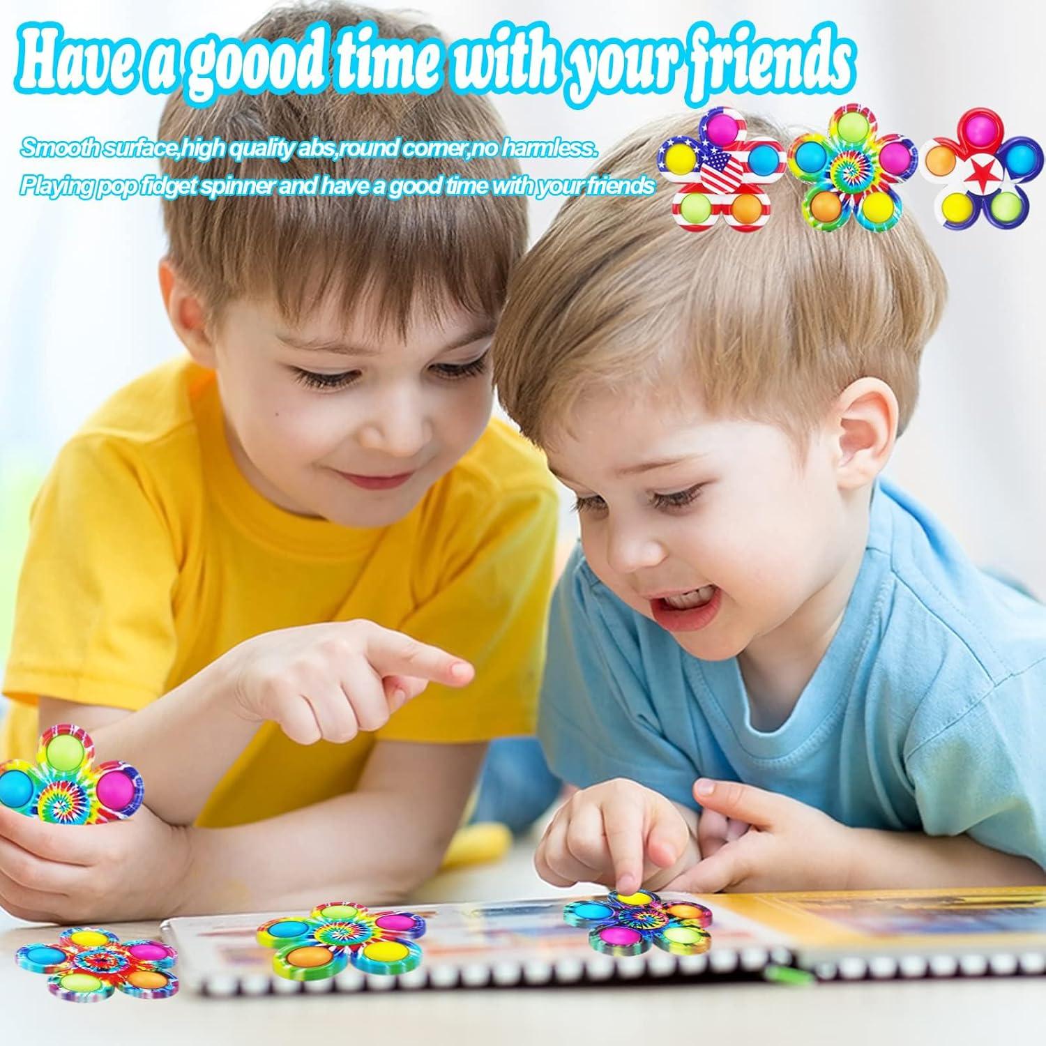 30 Spinners Antiestrés SUNPROUND Juguetes Sensoriales