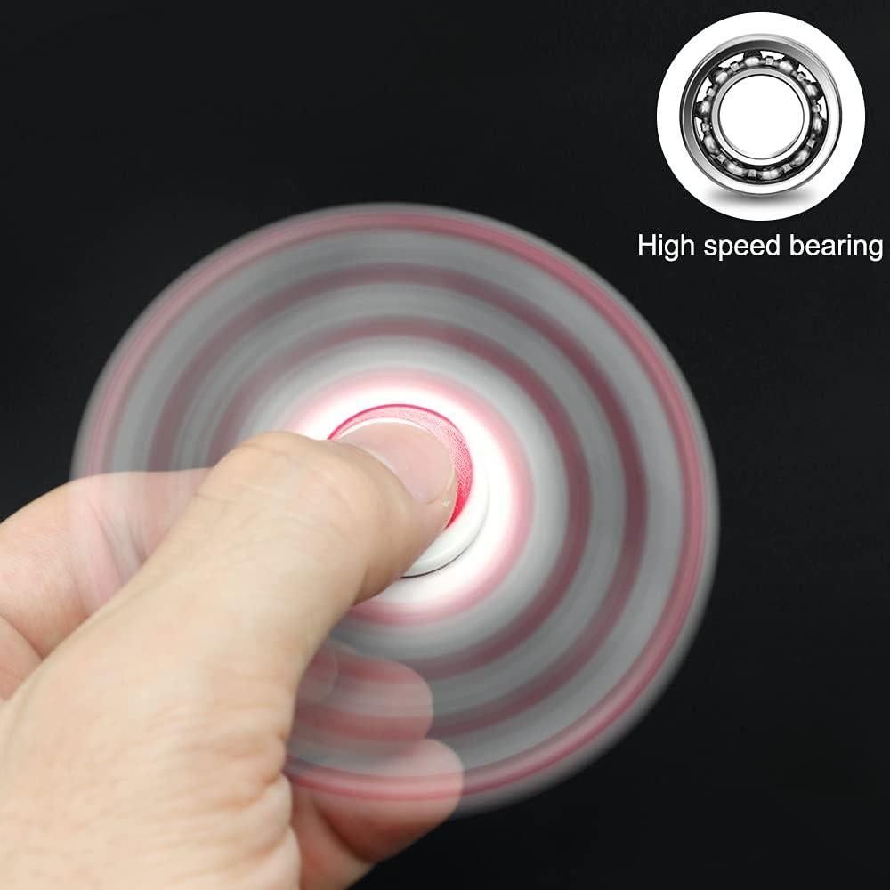 Paquete de 12 Juguetes Antiestrés Fidget Spinner Metal