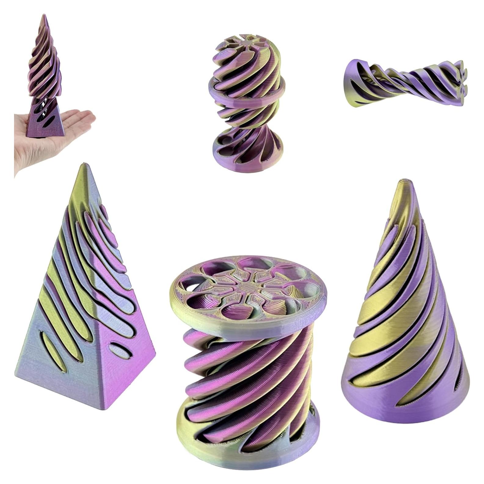 3 Paquetes Juguete Antiestrés Cono Imposible Ajitxalr