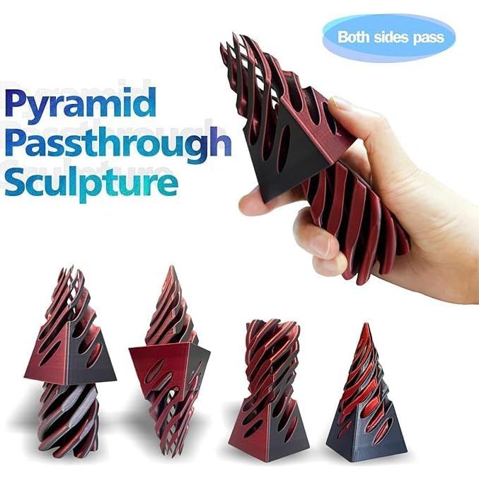 3 Paquetes Juguete Antiestrés Cono Imposible Ajitxalr