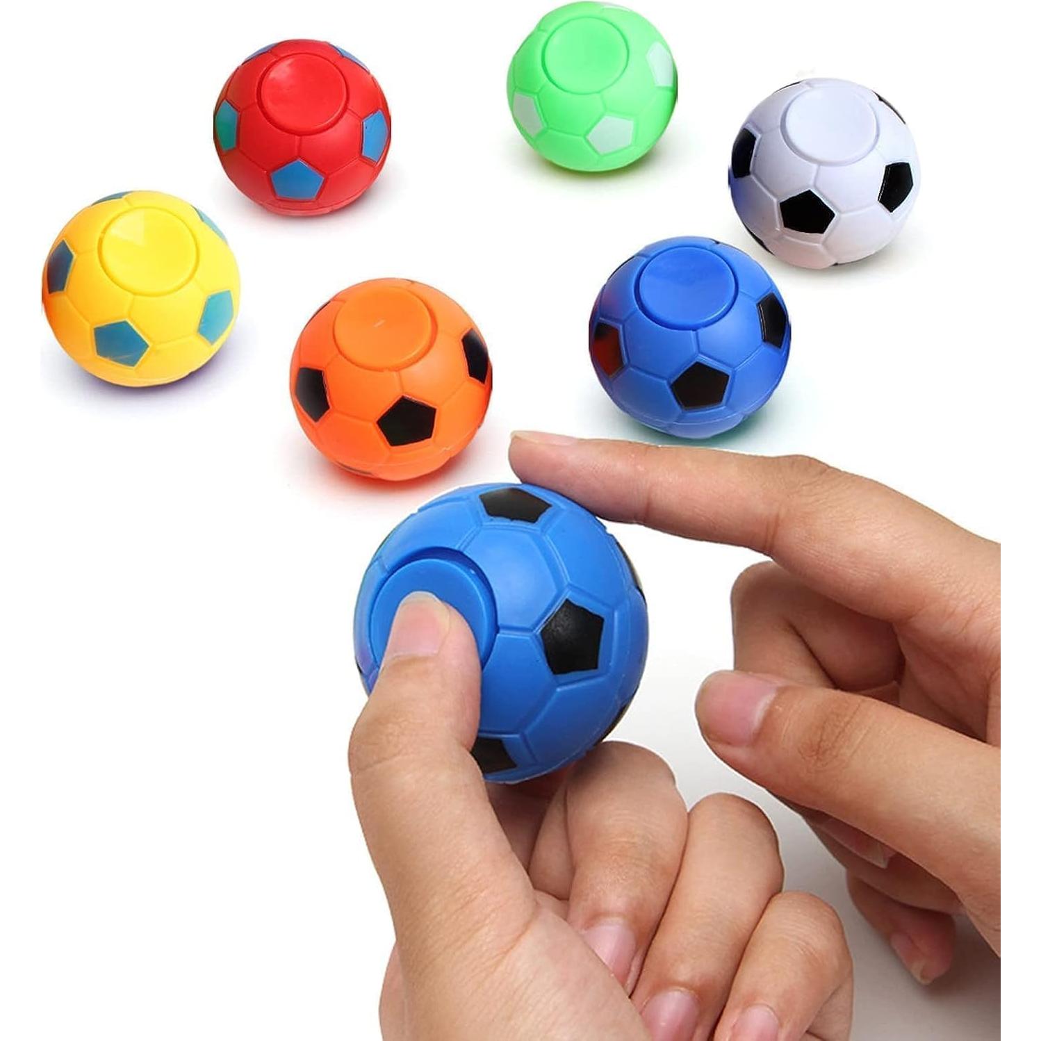 12 Spinners de Mano Balón de Fútbol Juroicessry 3.5cm