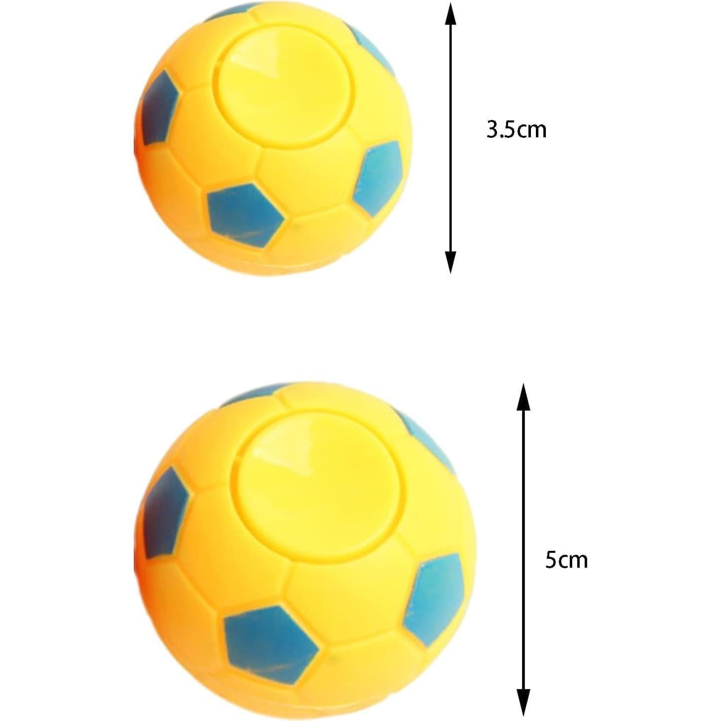 12 Spinners de Mano Balón de Fútbol Juroicessry 3.5cm