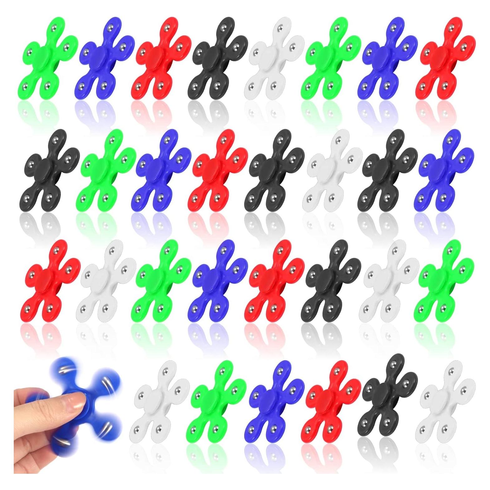 SoulLife Paquete de 30 Spinners Antiestrés para Niños