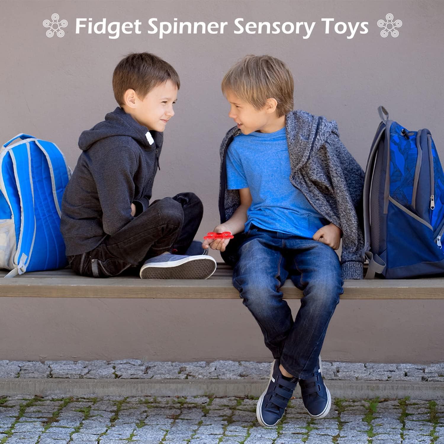 SoulLife Paquete de 30 Spinners Antiestrés para Niños