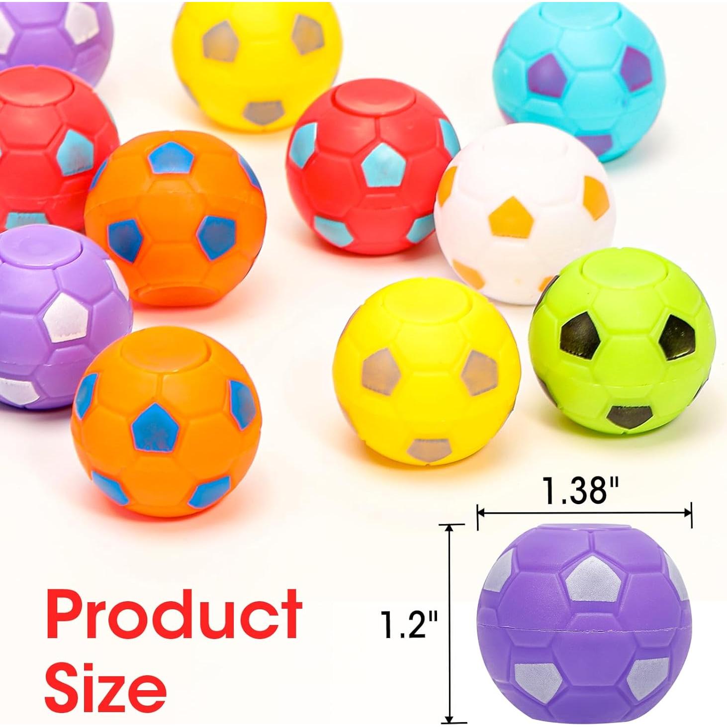 AZEN 96 Mini Spinners Antiestrés Fútbol para Niños