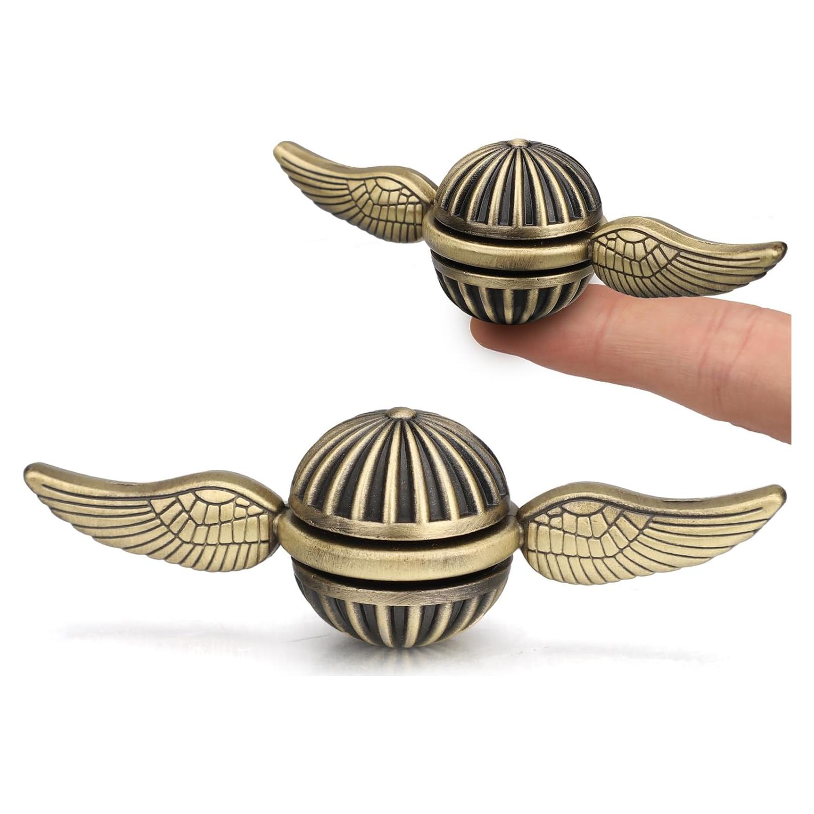 Spinner Antiestrés Bronce Dilabnba Triangular 15x12cm