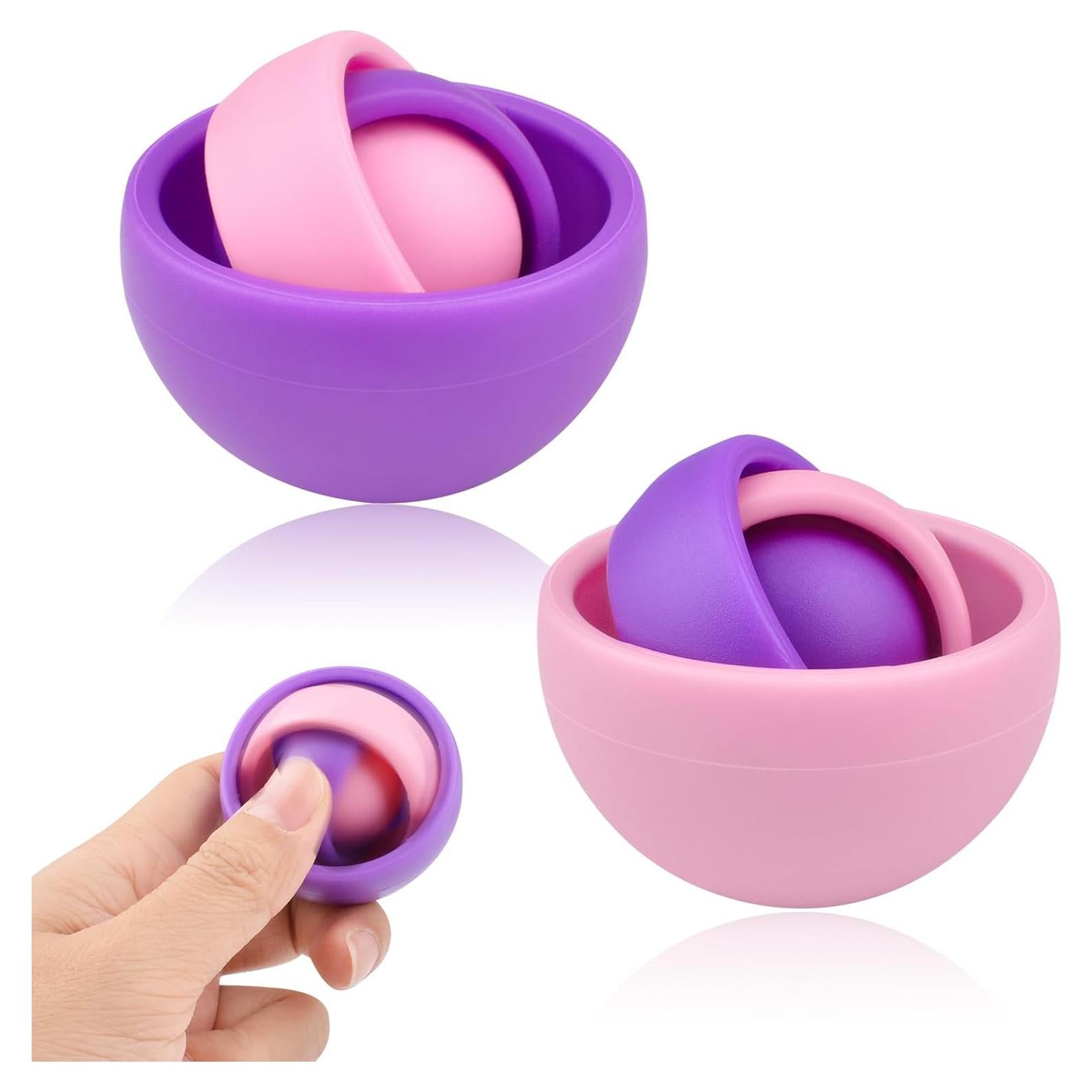 Spinner Antiestrés 2 Piezas Yrissmiss para Niños y Adultos