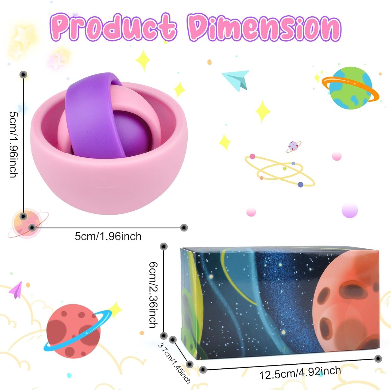 Spinner Antiestrés 2 Piezas Yrissmiss para Niños y Adultos