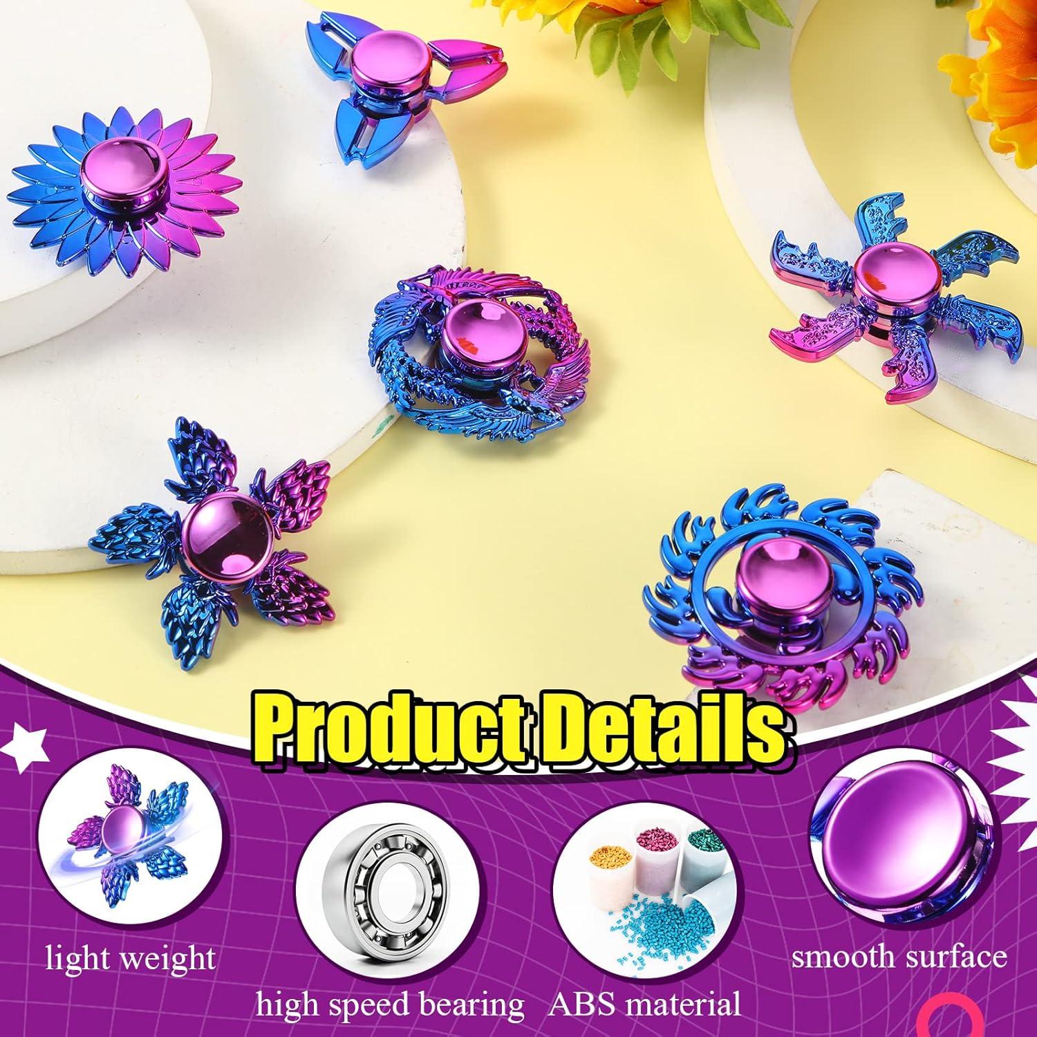 Paquete de 24 Spinners Antiestrés Woanger - Plástico ABS