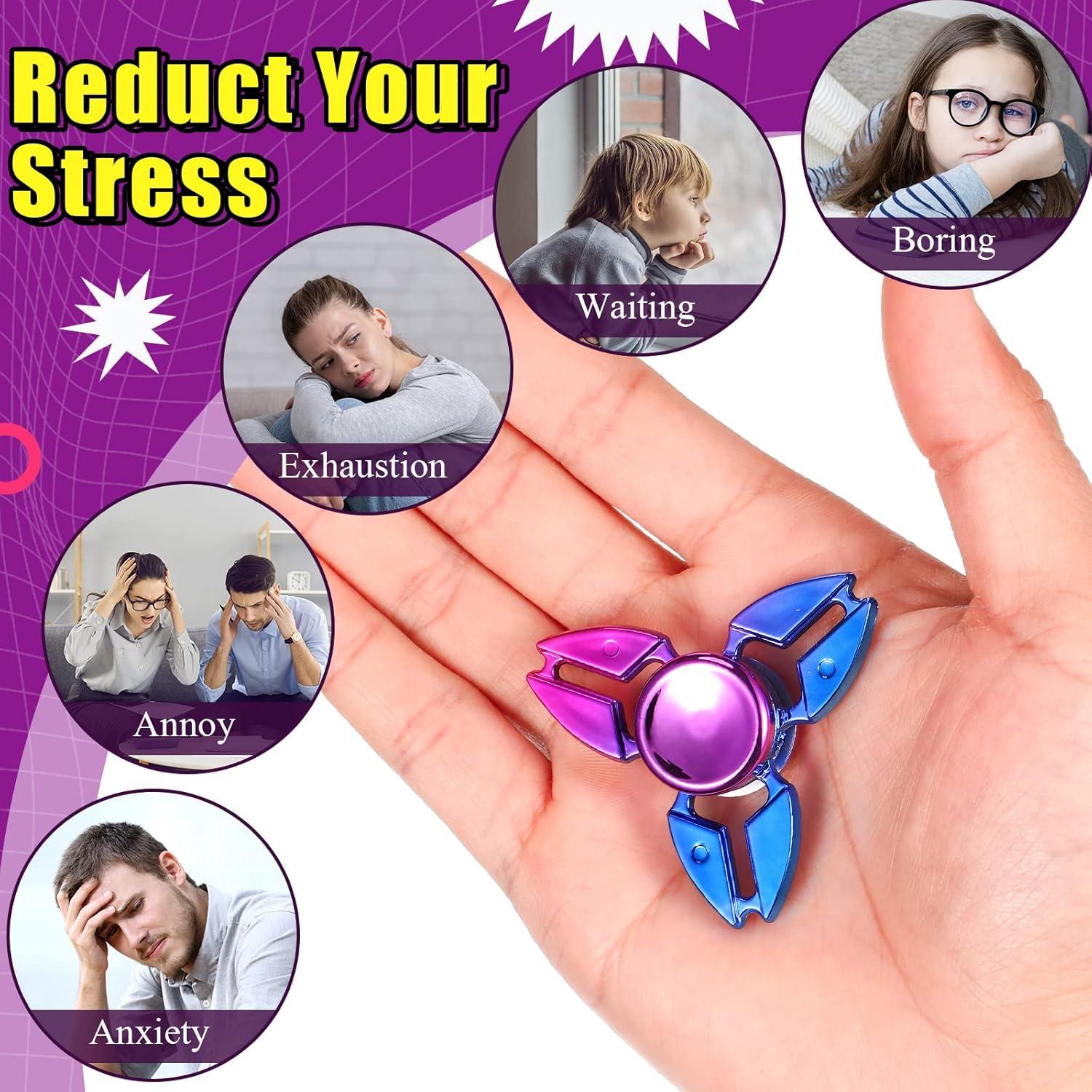 Paquete de 24 Spinners Antiestrés Woanger - Plástico ABS